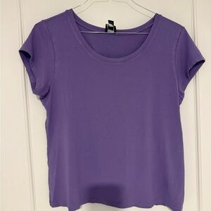 Eileen fisher purple t shirt women’s size xl